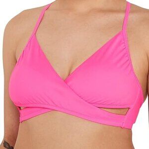 Victoria's Secret Pink Body Wrap Bikini Top S- NEW